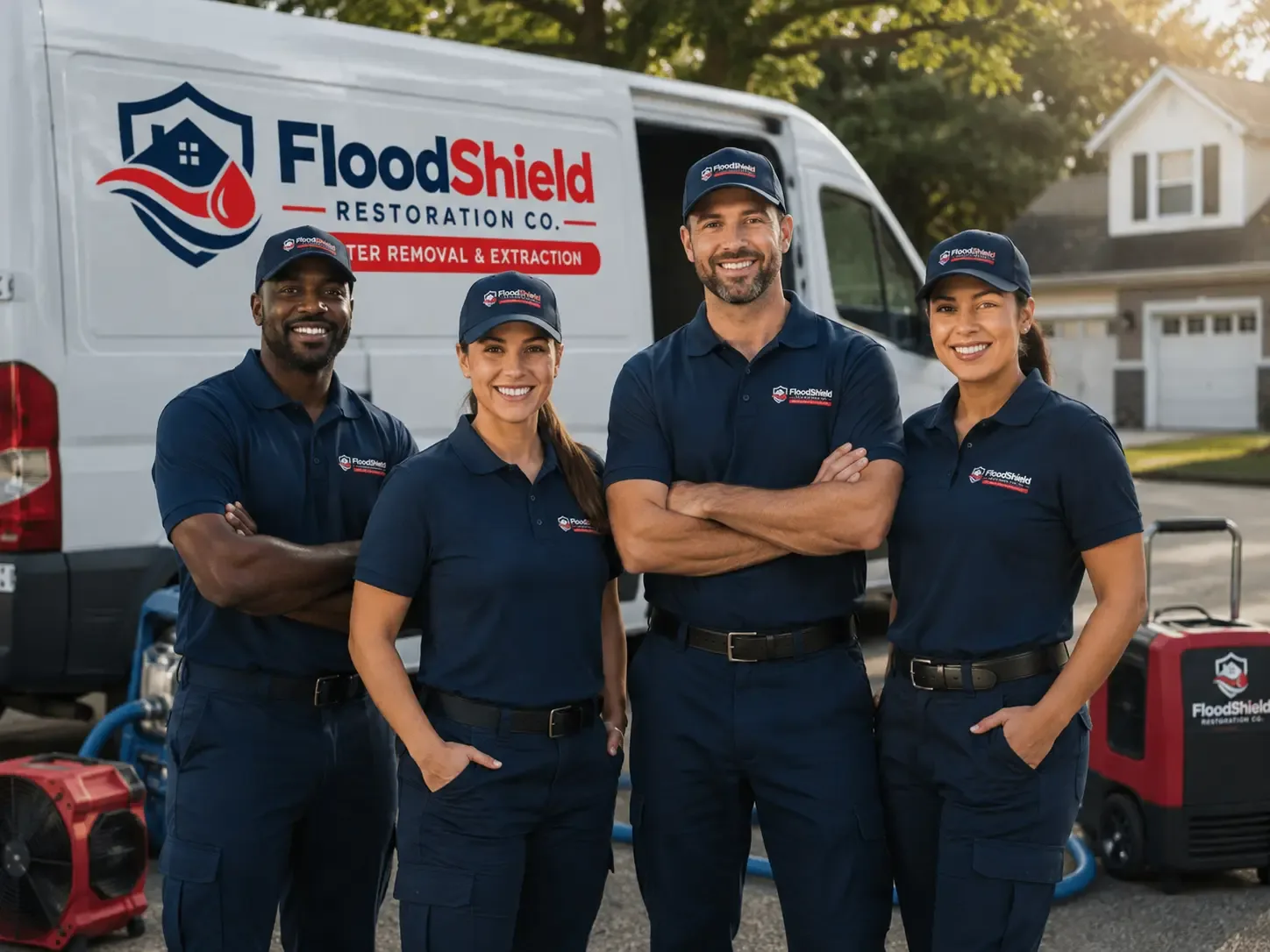 Flood Damage Restoration company in Harpers Ferry, IA